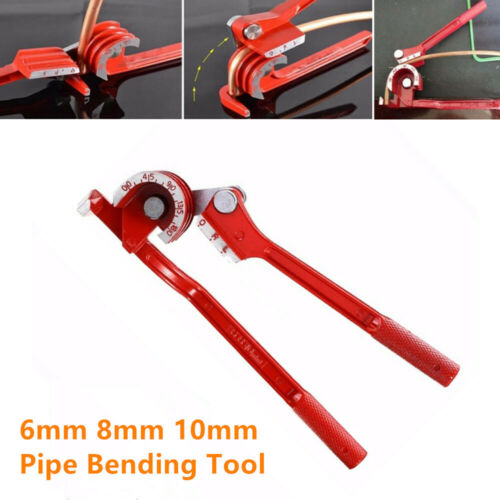 1PC Pipe Bending Tool Tube Bender Car Tubing Hose Brake Fuel Line Plier 6/8/10mm